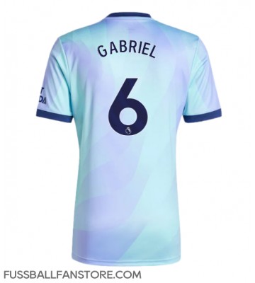 Arsenal Gabriel Magalhaes #6 Replik 3rd trikot 2024-25 Kurzarm